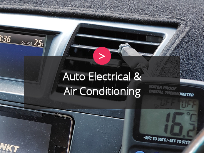 Auto Electrician and Air Conditioning Button